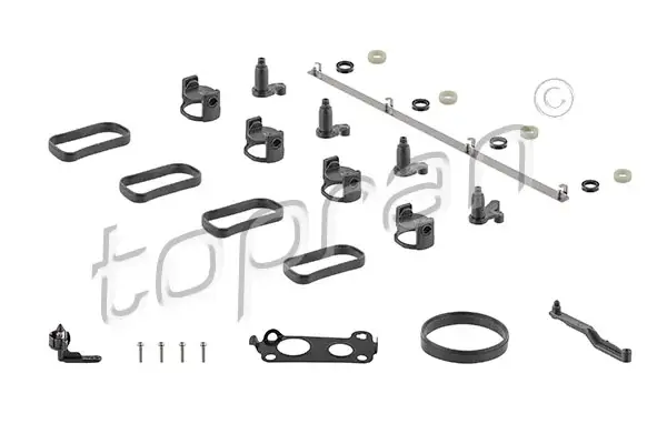 Елементи колектора MERCEDES C (CL203), C T-MODEL (S203), C (W203), CLK (C209), E T-MODEL (S210), E T-MODEL (S211), E (W210), E (W211) 2.1D/2.2D 07.99-07.09 TOPRAN / HANS PRIES 410349 (фото 1)