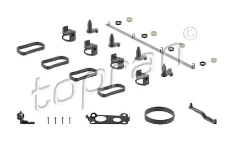 Елементи колектора MERCEDES C (CL203), C T-MODEL (S203), C (W203), CLK (C209), E T-MODEL (S210), E T-MODEL (S211), E (W210), E (W211) 2.1D/2.2D 07.99-07.09 TOPRAN / HANS PRIES 410349