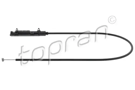 Трос відкривання капоту (710мм) BMW X5 (E53) 3.0-4.8 01.00-10.06 TOPRAN / HANS PRIES 503914