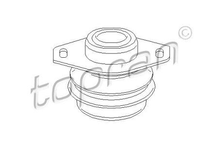 Подушка двигуна TOPRAN / HANS PRIES 720 185