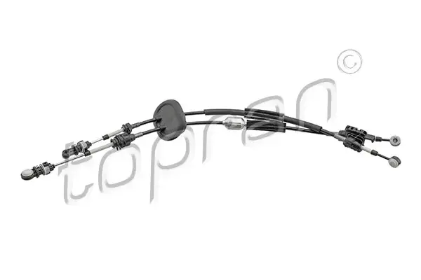 Трос перемикання передач (990mm) CITROEN C3 II, C4 CACTUS, C-ELYSEE PEUGEOT 2008 I, 208, 208 I, 301 1.0-1.6D 11.09- TOPRAN / HANS PRIES 724017 (фото 1)