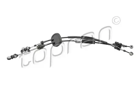 Трос перемикання передач (990mm) CITROEN C3 II, C4 CACTUS, C-ELYSEE PEUGEOT 2008 I, 208, 208 I, 301 1.0-1.6D 11.09- TOPRAN / HANS PRIES 724017