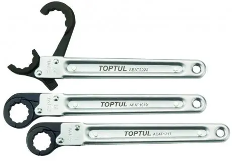 Ключ з тріскачкою 10мм Toptul AEAT1010