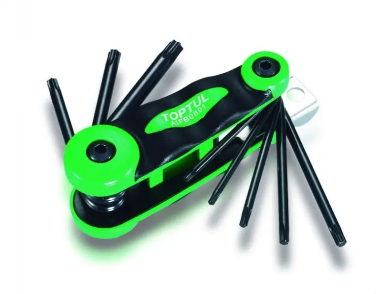 К-кт зіркоподібних ключів TORX Toptul AIFB0801 (фото 1)