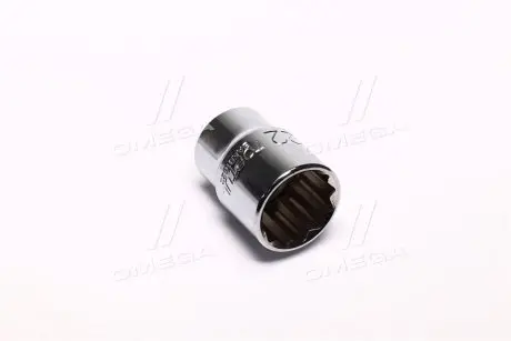 Головка торцева 1/2" 22мм 12-гранна (TOPTUL) Toptul BAEB1622