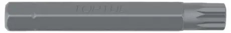 Біта вставка SPLINE / XZN, розмір: M9,5, розмір SPLINE / XZN: M9.5, довжина: 75 мм Toptul FSFB129E