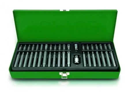 Набір біт 10мм HEX, TORX, SPLINE 40од. (TOPTUL) Toptul GAAD4002
