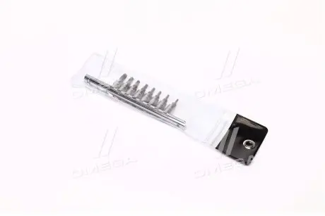 Набір біт п\'ятигранних 1/4" TORX T8-T40 з отвором 8од. (TOPTUL) Toptul GAAG0805