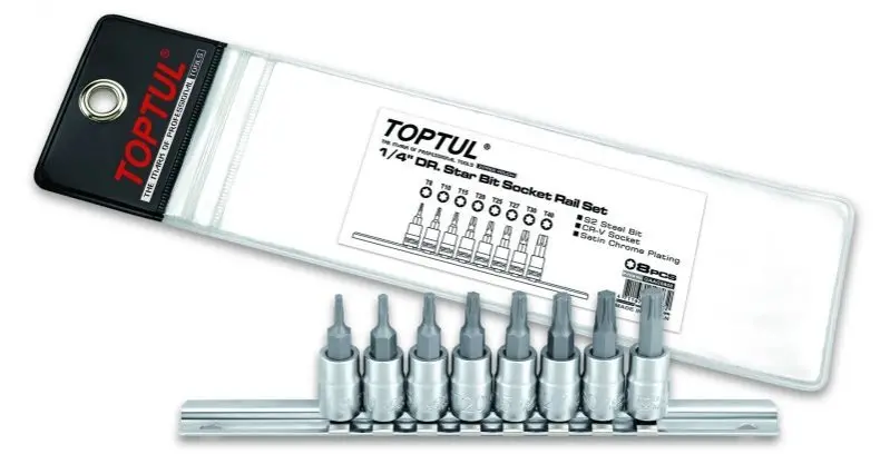 Насадка із бітами 1/4" Toptul GAAG0808 (фото 1)