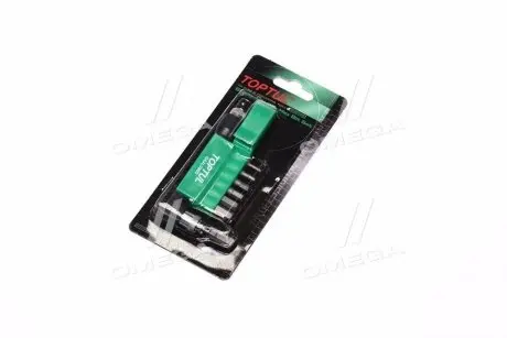Набір біт 1/4" HEX 2-8мм + Гобр.перех. 8од. (TOPTUL) Toptul GAAL0803