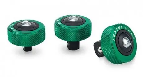 Набор мини трещоток дисковых 1/4-1/2" 3ед. Toptul GAAR0302