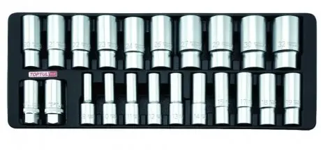 Набір головок 1/2" 22 од. Toptul GAAT2202