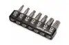 Набір біт 1/4" 7од. (Torx: T10-T40 з отвором) TOPTUL (TOPTUL) Toptul GAAV0703 (фото 2)