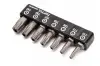 Набір біт 1/4" 7од. (Torx: T10-T40 з отвором) TOPTUL (TOPTUL) Toptul GAAV0703 (фото 3)