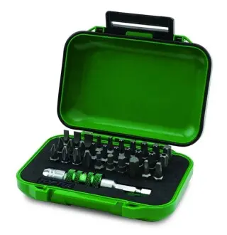 Набор бит з держателем 1/4" 31ед. Toptul GABW3101