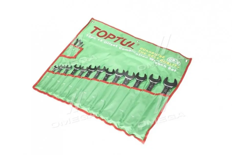 Набір ключів дюймових комбінованих 16 шт. (1/4" - 1-1/4") (TOPTUL) Toptul GBAA1604 (фото 1)