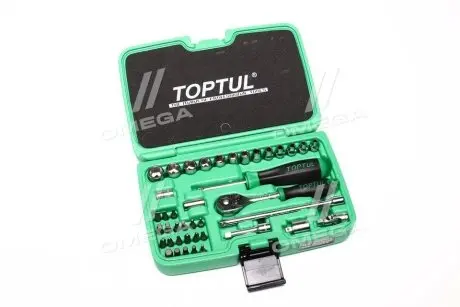 Набір інструментів 1/4" 41од. (TOPTUL) Toptul GCAI4102