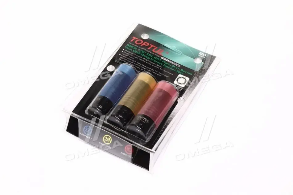 Набір головок 1/2" для шиномонтажу 3од. Pro-Series (TOPTUL) Toptul GDAS0301 (фото 1)