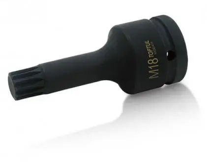Головка М18 3/4" для демонтажу маточини (VW, AUDI) TOPTUL (TOPTUL) Toptul KADB2418