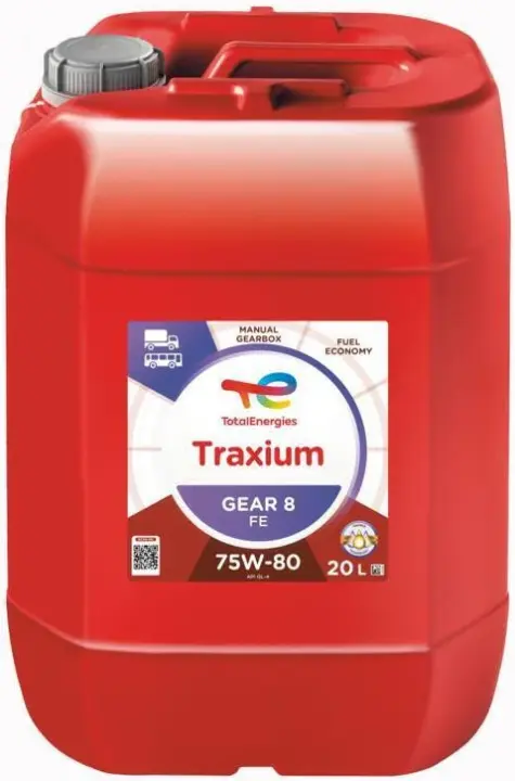 Олива TRAXIUM GEAR 8 FE 75W-80, 20л TOTAL 214084 (фото 1)