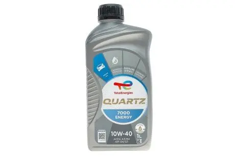 Олива QUARTZ 7000 ENERGY 10W-40, 1л. TOTAL 214112