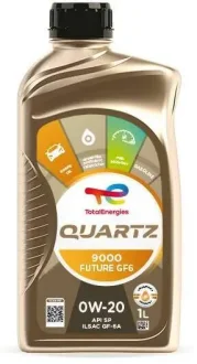 Олива моторна 0W-20 1L Quartz 9000 Future GF6 API SP TOTAL 223758