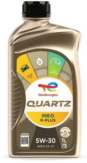 Олива моторна QUARTZ INEO R-PLUS 5W-30 1л TOTAL 225188 (фото 1)