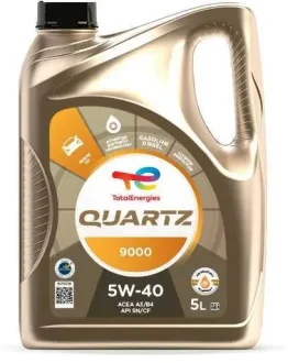 Масло моторное 5W40 Quartz 9000 5L TOTAL 229721