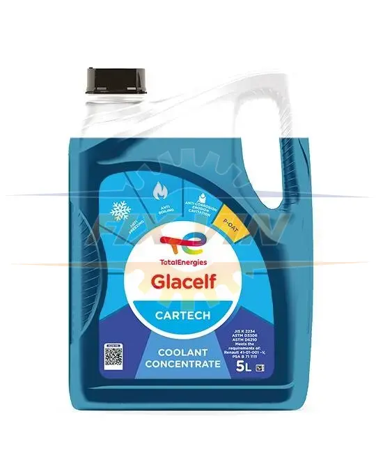 Антифриз Glacelf Cartech концентрат 5л TOTAL 229955 (фото 1)
