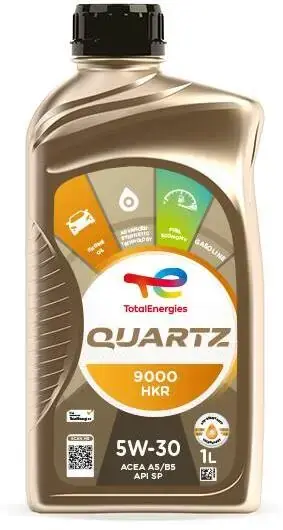 Олива QUARTZ 9000 HKR 5W-30 1L TOTAL 230348 (фото 1)