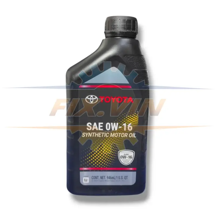Олива моторна TOYOTA 0W-16 0,946л TOYOTA/LEXUS 00279-16QTE (фото 1)