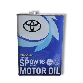 Олива моторна SN 0W-16 Japan 4л TOYOTA/LEXUS 08880-13105