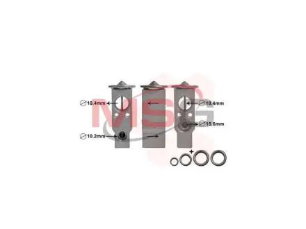 Клапан кондиционера TOYOTA/LEXUS 88515-28160
