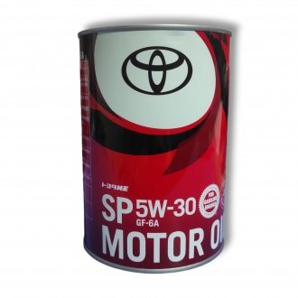 Масло моторное TOYOTA SP 5W-30 1л TOYOTA/LEXUS 08880-13706