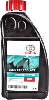 Антифриз TOYOTA Long Life Coolant G12 концентрат красный 1л TOYOTA/LEXUS 08889-80015