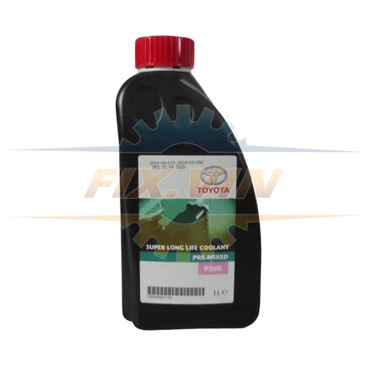 Готовий антифриз Toyota Super Long Life G12 рожевий -37 °C 1л TOYOTA/LEXUS 08889-80150 (фото 1)