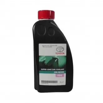 Готовий антифриз Toyota Super Long Life G12 рожевий -37 °C 1л TOYOTA/LEXUS 08889-80150