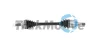 TRAKMOTIVE FIAT Полуось лів. L=613mm 22 зуб. 500 1.2 LPG 10-, FORD KA (RU8) 1.2 08-16 Trakmotive/Surtrack 301317 (фото 1)