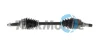 TRAKMOTIVE TOYOTA піввісь лів. з ABS L=640mm L2=690mm 26/23 зуб. COROLLA Liftback 1.6 00-02, COROLLA 1.6 VVT-i 02-07 Trakmotive/Surtrack 301411 (фото 1)