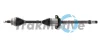 TRAKMOTIVE DB Полуось прав.с АКПП с ABS L=955mm 25/27 зуб. W169/245 Trakmotive/Surtrack 301720 (фото 1)