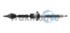 TRAKMOTIVE DB Полуось прав L=975mm 25/22 зуб. A-CLASS (W169) A 180 09-12 Trakmotive/Surtrack 301733 (фото 1)