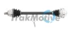 TRAKMOTIVE TRAKMOTIVE VW Напіввісь прав. GOLF VII (5G1, BQ1, BE1, BE2) e-Golf 14-17 Trakmotive/Surtrack 301888 (фото 1)
