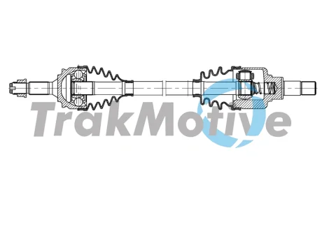 TRAKMOTIVE CITROEN Напіввісь передн. лів. C-ELYSEE (DD_) 1.2 VTi 72 12-17 Trakmotive/Surtrack 301889