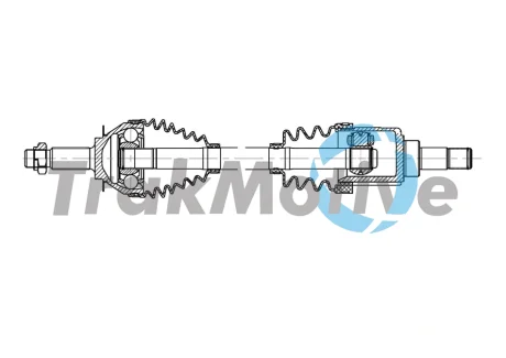 TRAKMOTIVE VW Напіввісь UP! 1.012-, SKODA CITIGO (NF1) 1.0 11-19, SEAT Mii (KF1, KE1) 1.0 11-19 Trakmotive/Surtrack 301911