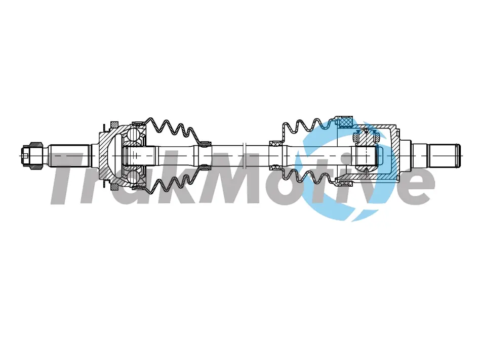 TRAKMOTIVE KIA Напіввісь передн. лів PICANTO I (SA) 1.1 04-11 Trakmotive/Surtrack 301914 (фото 1)