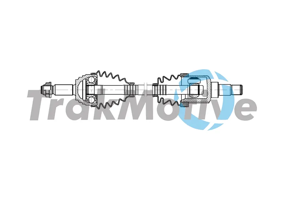 TRAKMOTIVE FORD Напіввісь передн. лів. B-MAX (JK) 1.0 EcoBoost 12- Trakmotive/Surtrack 301929 (фото 1)