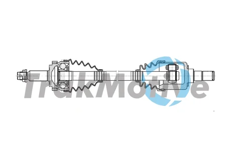 TRAKMOTIVE HYUNDAI Напіввісь передн. прав. ix35 (LM, EL, ELH) 1.7 CRDi 10-15, KIA SPORTAGE III (SL) 1.7 CRDi 10-15 Trakmotive/Surtrack 301997