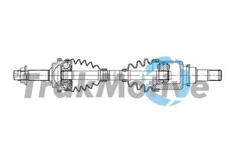 TRAKMOTIVE TOYOTA Напіввісь передн. прав. YARIS (P1) 1.0 03-05 Trakmotive/Surtrack 302032