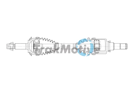 TRAKMOTIVE TOYOTA Напіввісь передн. лів. YARIS (P13) 1.3 11-17 Trakmotive/Surtrack 302041