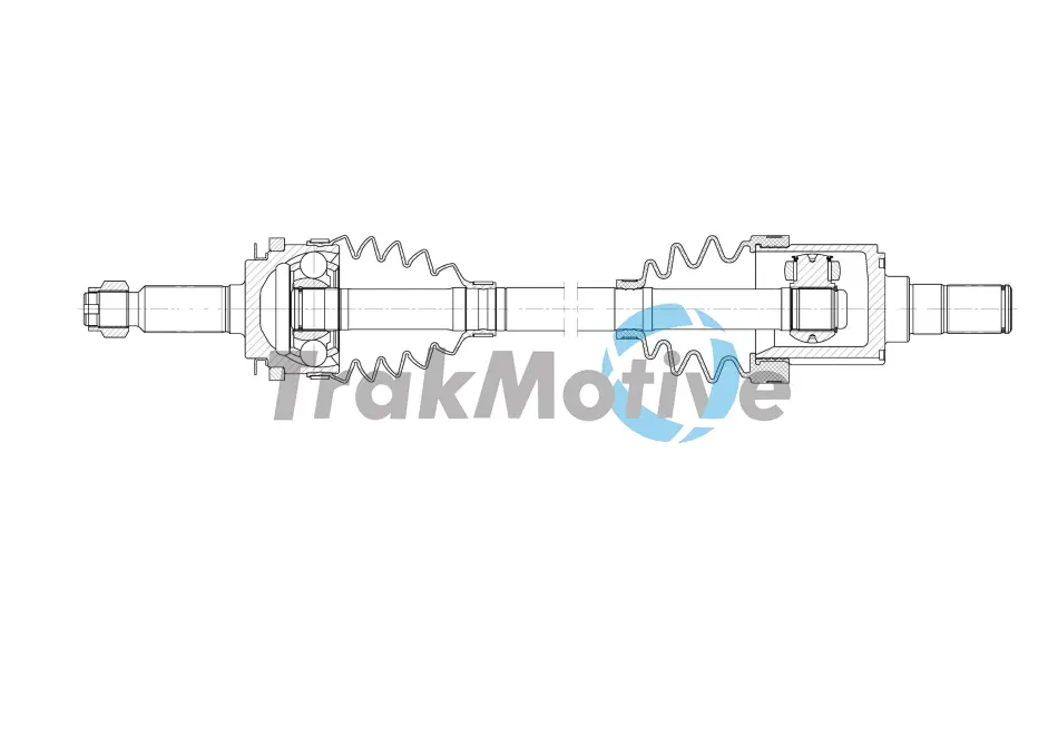 TRAKMOTIVE KIA Напіввісь передн. лів. PICANTO I (SA) 1.1 04-11 Trakmotive/Surtrack 302049 (фото 1)